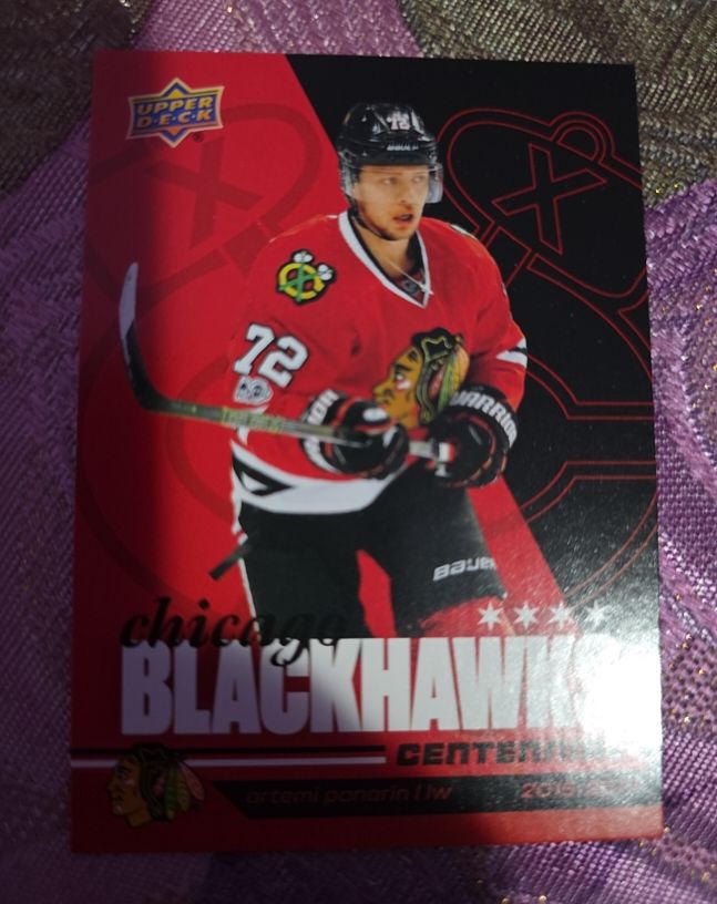 2025-26 Upper Deck Chicago Blackhawks Centennial #98 Artemi Panarin — front