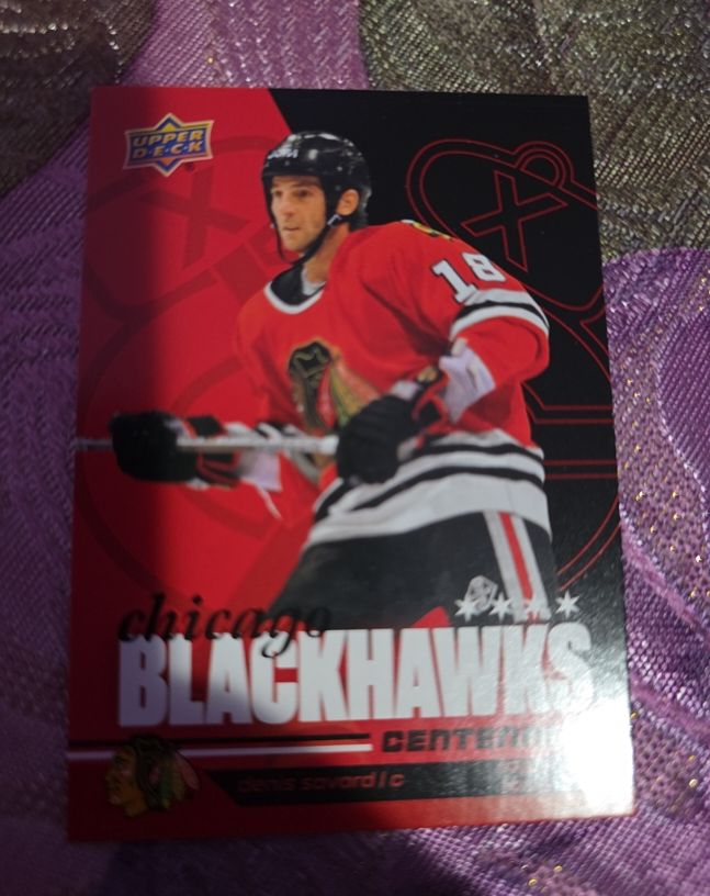2025-26 Upper Deck Chicago Blackhawks Centennial #73 Denis Savard — front