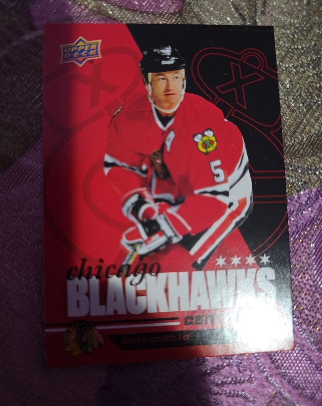 2025 Upper Deck Chicago Blackhawks Centennial #5 Steve Smith — front