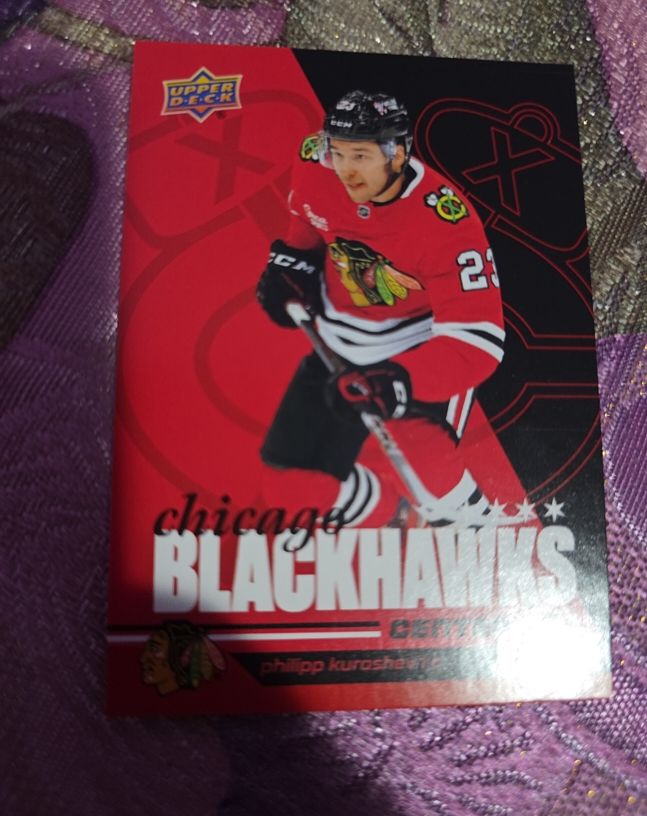 2025-26 Upper Deck Chicago Blackhawks Centennial #14 Philipp Kurashev — front
