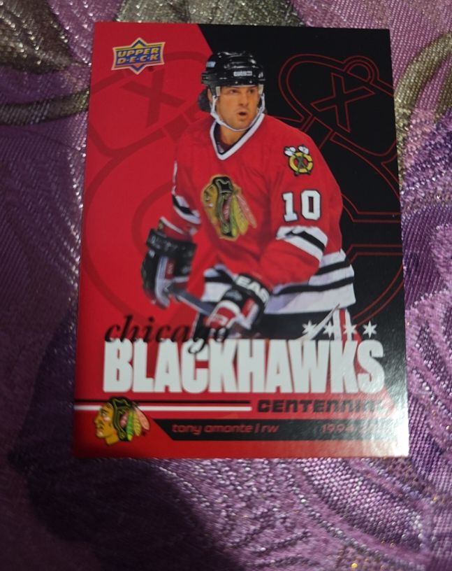 2025 Upper Deck Chicago Blackhawks Centennial #10 Tony Amonte — front