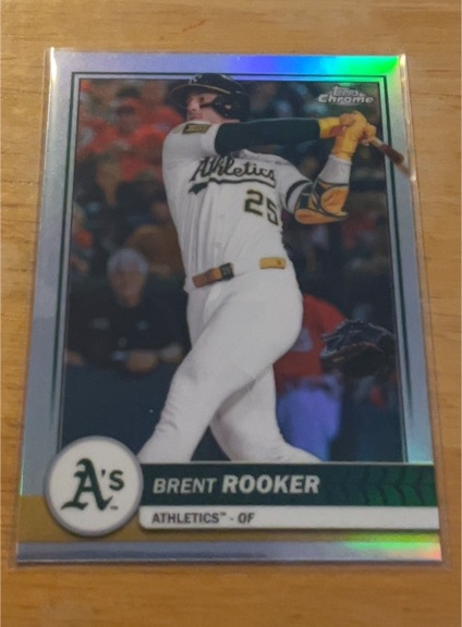 2026 Topps Chrome #65 Brent Rooker — front