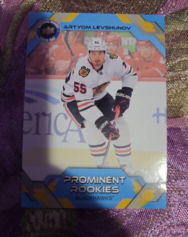 2026 Upper Deck National Hockey Card Day #NHCD-8 Artyom Levshunov — front