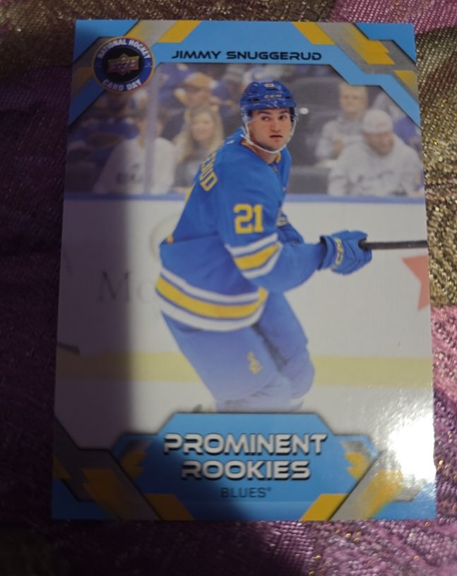 2026 Upper Deck National Hockey Card Day #NHCD-7 Jimmy Snuggerud — front