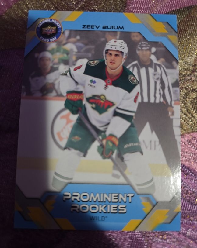 2026 Upper Deck National Hockey Card Day #NHCD-6 Zeev Buium — front