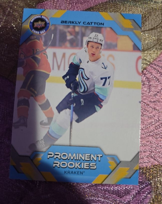 2026 Upper Deck National Hockey Card Day #NHCD-10 Berkly Catton — front