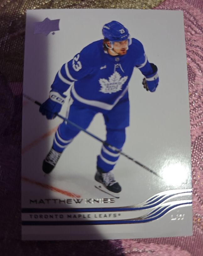 2025-26 Upper Deck #418 Matthew Knies — front