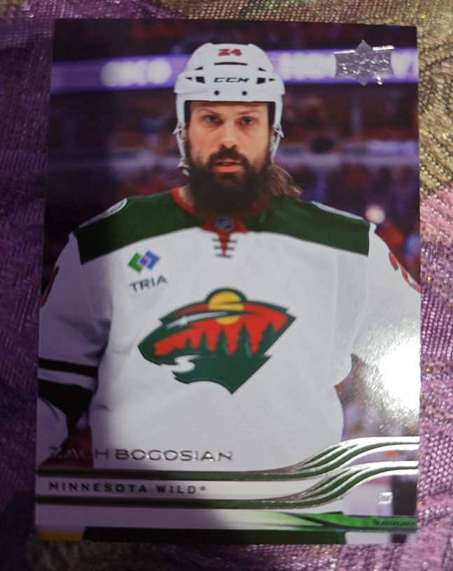 2025-26 Upper Deck #335 Zach Bogosian Minnesota Wild — front