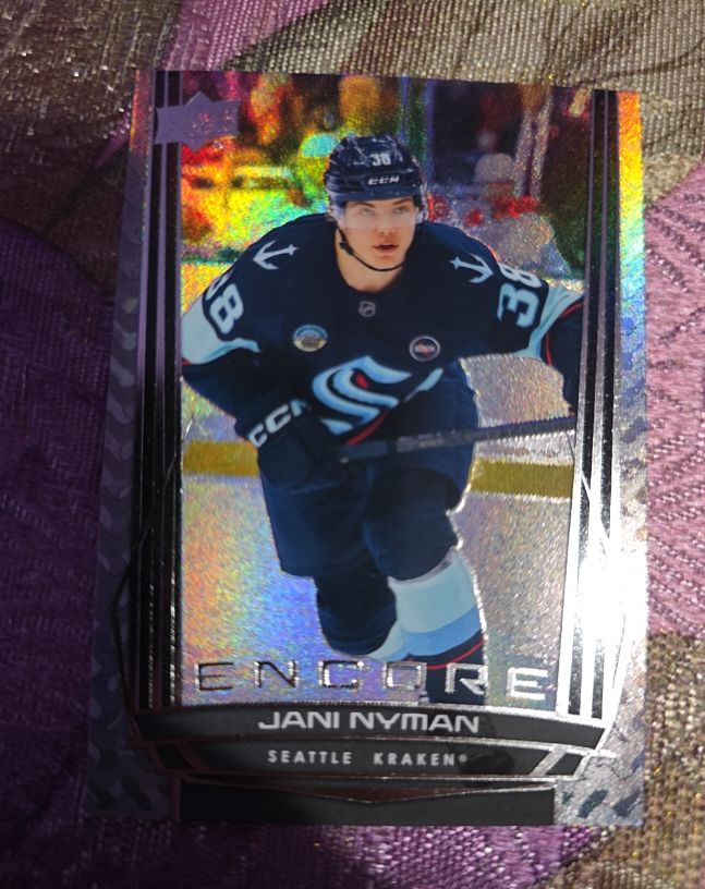 2025-26 Upper Deck Series 2 Encore #E-198 Jani Nyman — front