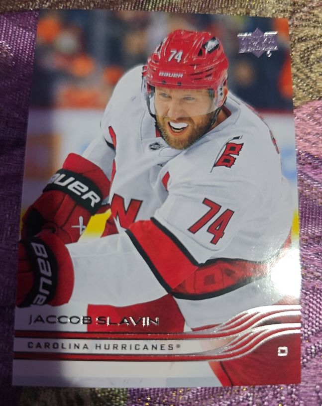 2025-26 Upper Deck #278 Jaccob Slavin — front