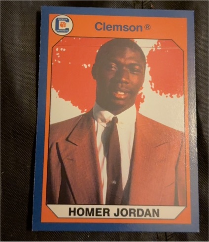 1990 Collegiate Collection #44 Homer Jordan — front