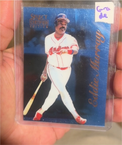 1996 Select Certified #10 Eddie Murray — front