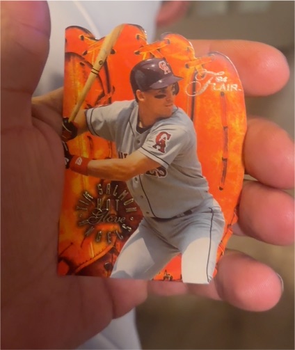1994 Fleer Flair #9 Tim Salmon Hot Glove — front