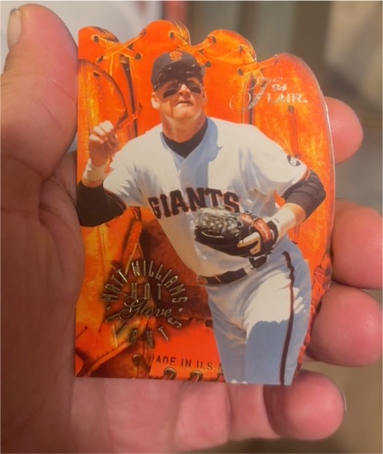1994 Flair Hot Gloves #10 Matt Williams — front
