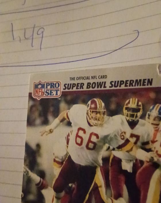 1990 Pro Set Super Bowl Supermen #66 Buck Buchanan — front