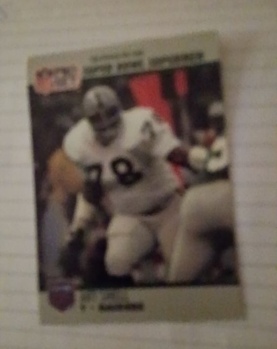 1990 Pro Set #78 Gene Upshaw — front