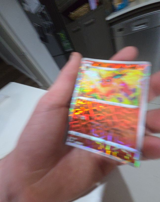 Pokemon TCG Gem Pack 2 Flareon Rotary Holo 0408/14 — front