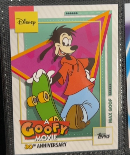 2026 Topps Disney Neon A Goofy Movie 30th Anniversary #AGM-5 Max Goof — front