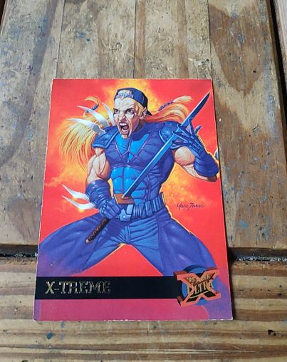 1995 Fleer Ultra Marvel X-Men #54 X-Treme Adam X — front