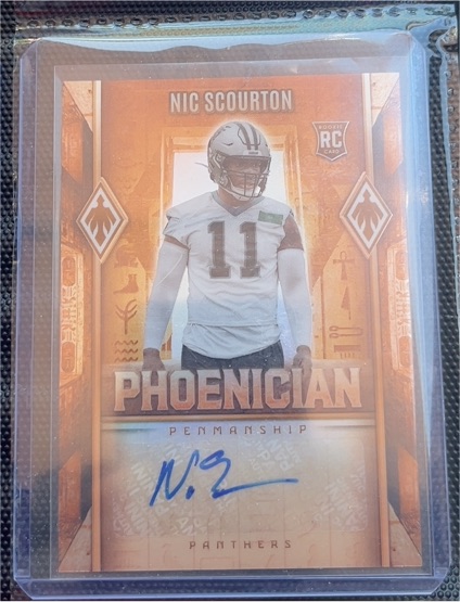 2025 Panini Phoenix #PHP-NSN Nic Scourton — front