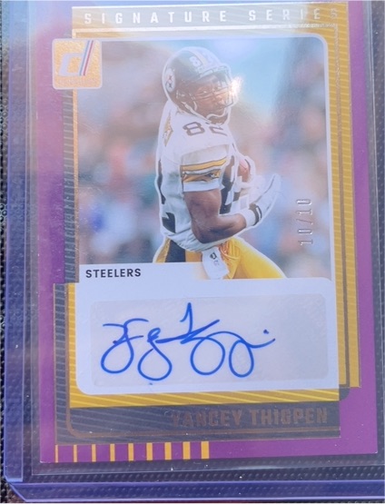 2025 Donruss Elite Back to The Future #S-YTN Yancey Thigpen — front