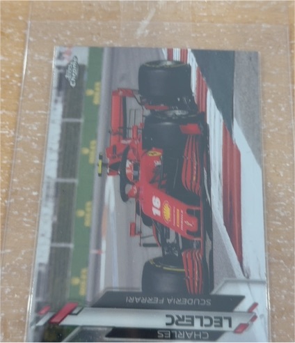 2020 Topps Chrome Formula 1 #24 Charles Leclerc — front
