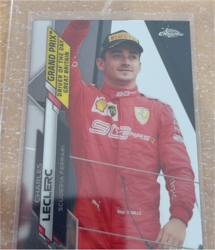 2020 Topps Chrome Formula 1 #163 Charles Leclerc — front