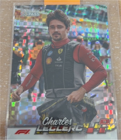2024 Topps Paddock Pass Formula 1 #3 Charles Leclerc — front