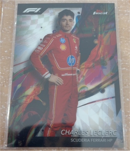 2024 Topps Finest Formula 1 #3 Charles Leclerc Scuderia Ferrari HP — front
