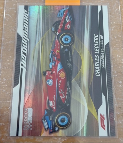 2024 Topps Paddock Pass #AD-2 Charles Leclerc — front