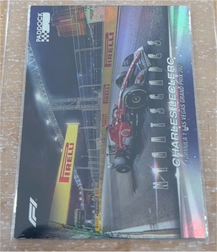 2024 Topps Paddock Pass Formula 1 Nightscapes #NS-3 Charles Leclerc — front