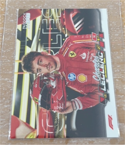 2024 Topps Paddock Pass Formula 1 Close Ups #53 Charles Leclerc — front