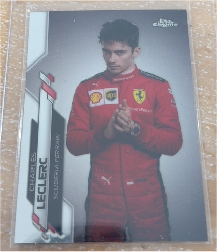 2020 Topps Chrome Formula 1 #4 Charles Leclerc — front