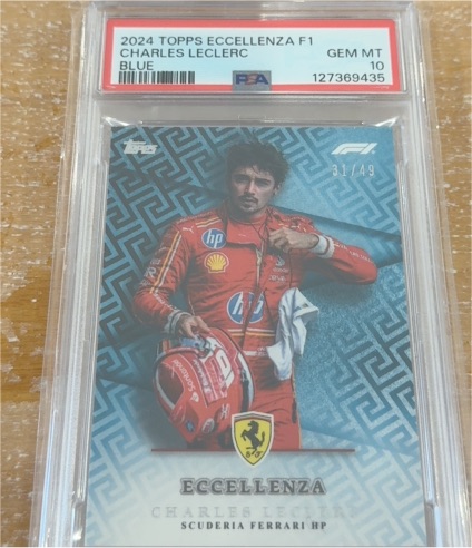 2024 Topps Eccellenza F1 #31 Charles Leclerc Blue — front