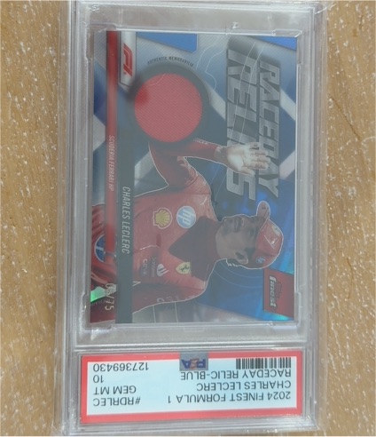 2024 Topps Finest Formula 1 Race Day Relics Charles Leclerc — front
