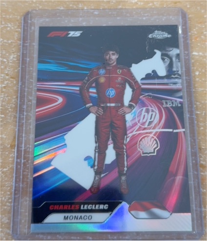 2025 Topps Chrome Formula 1 #NN-2 Charles Leclerc — front