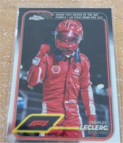 2024 Topps Chrome Formula 1 #179 Charles Leclerc — front