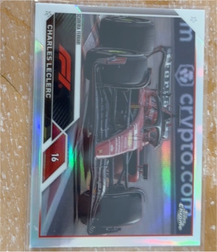 2023 Topps Chrome Formula 1 #7 Charles Leclerc — front