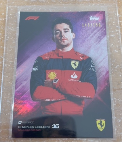 2023 Topps F1 Lights Out #16 Charles Leclerc — front
