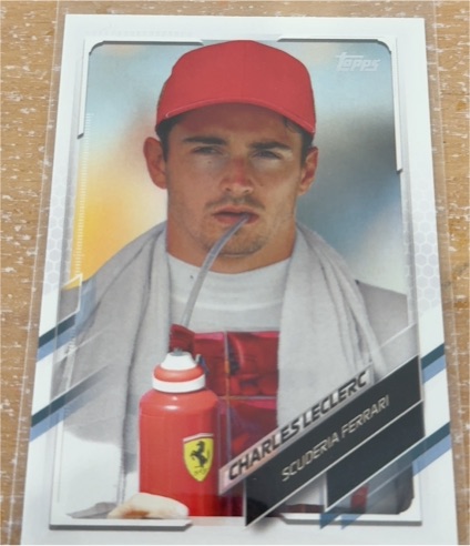 2021 Topps Formula 1 #32 Charles Leclerc Scuderia Ferrari — front