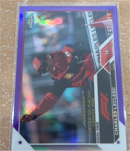 2023 Topps Chrome Formula 1 #174 Charles Leclerc — front