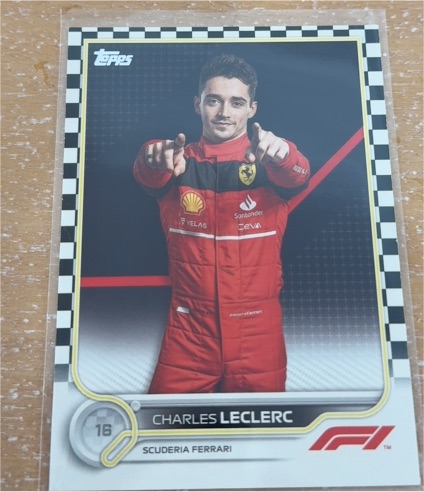 2022 Topps Formula 1 #16 Charles Leclerc — front