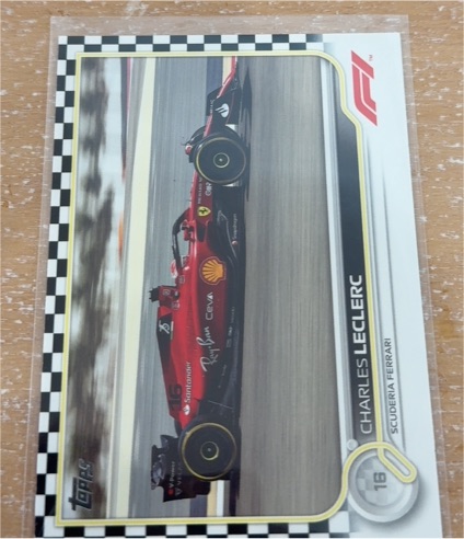 2022 Topps Formula 1 #16 Charles Leclerc — front