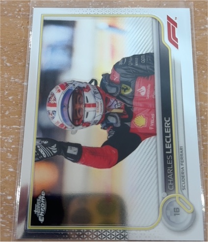 2022 Topps Chrome Formula 1 #28 Charles Leclerc — front