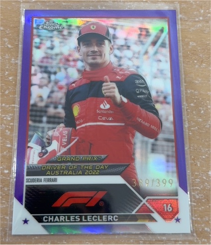 2023 Topps Chrome Formula 1 #168 Charles Leclerc — front