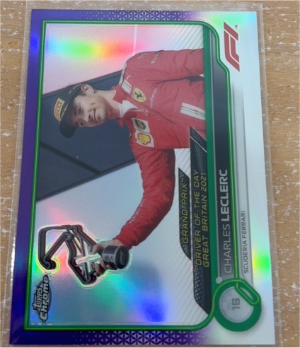 2022 Topps Chrome Formula 1 #182 Charles Leclerc — front