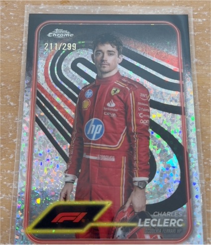 2024 Topps Chrome Formula 1 #3 Charles Leclerc — front
