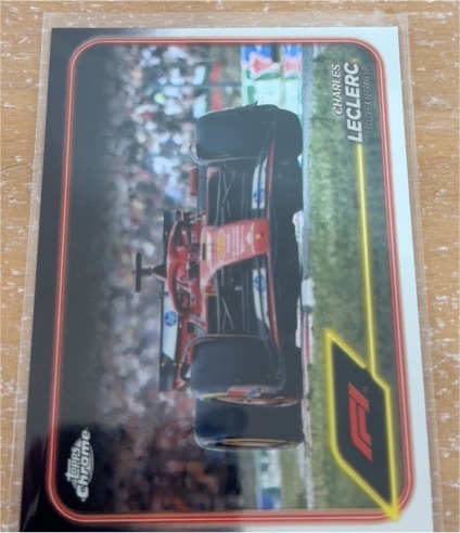 2024 Topps Chrome Formula 1 #75 Charles Leclerc — front