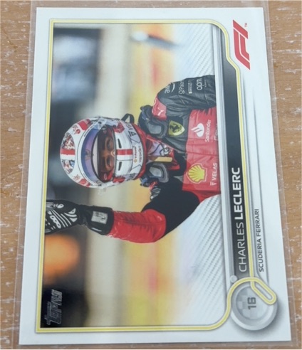 2022 Topps Formula 1 #16 Charles Leclerc — front