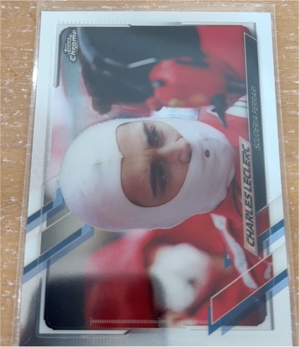 2021 Topps Chrome Formula 1 #25 Charles Leclerc — front